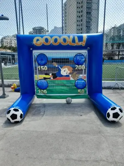 Aluguel de chute a gol inflavel RJ