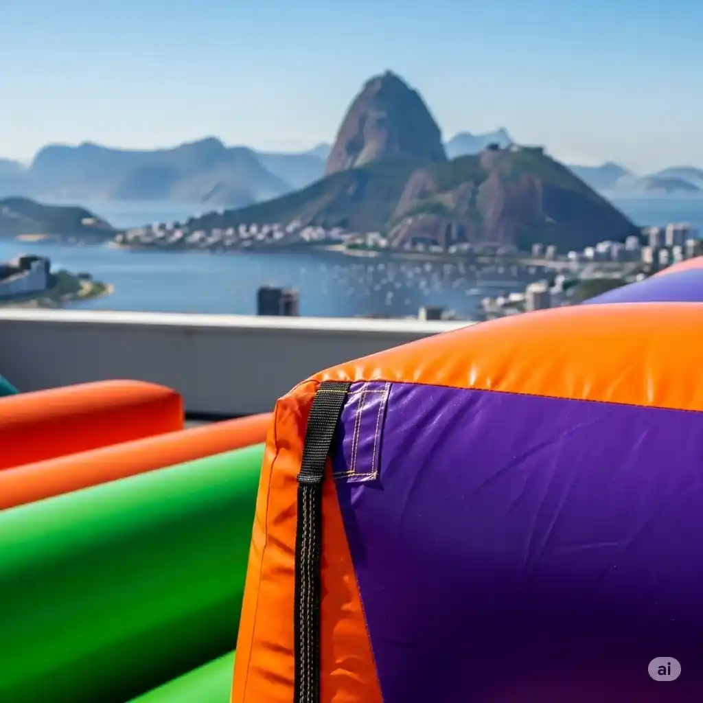 Aluguel de brinquedos inflaveis sao atracao principal da festa infantil VR Festas 2 1