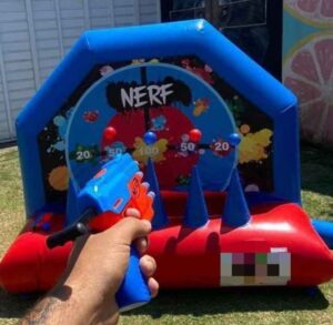 Tiro ao alvo inflavel Nerf e1750627989500